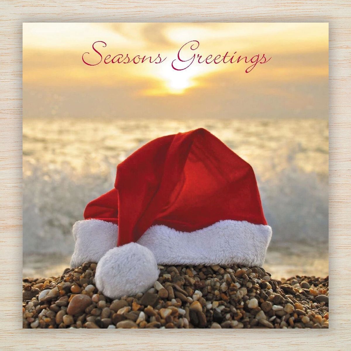 Beach Christmas Cards 